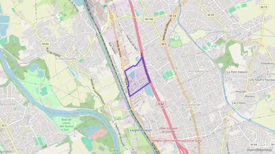 Appartement 46 m² deux pieces à vendre à Aucamville