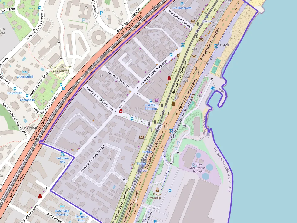 Appartement 48 m² deux pieces à vendre à Nice