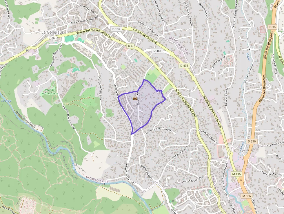 Appartement 47 m² une piece à vendre à La Colle-sur-Loup