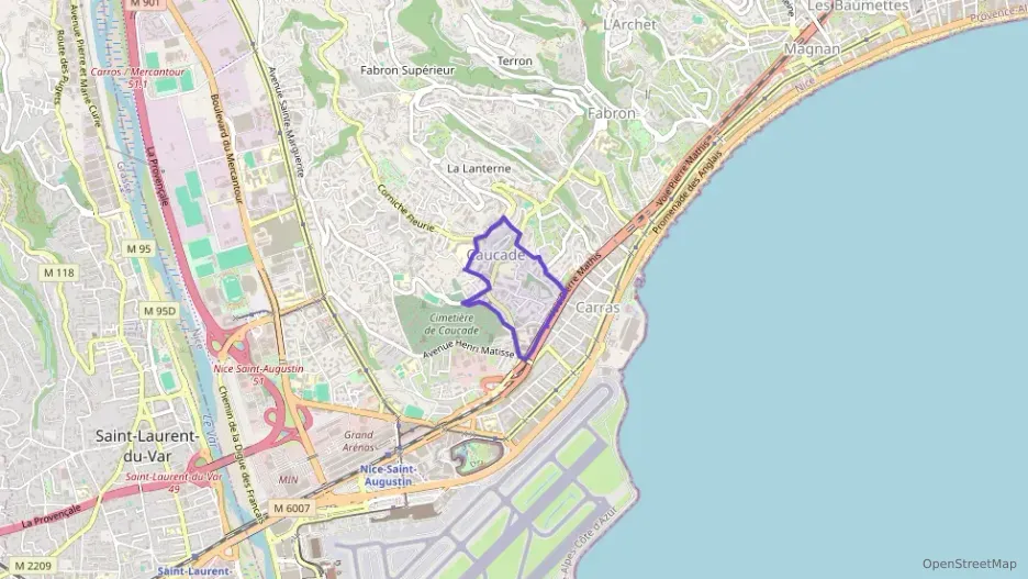 Appartement 42 m² deux pieces à vendre à Nice