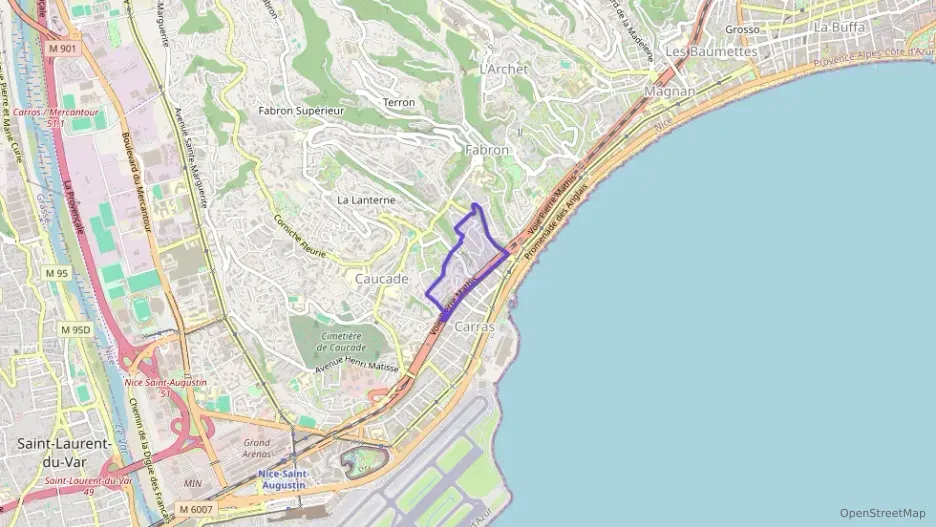 Appartement 66 m² trois pièces à vendre à Nice