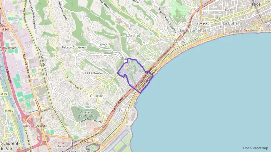 Appartement 49 m² deux pieces à vendre à Nice