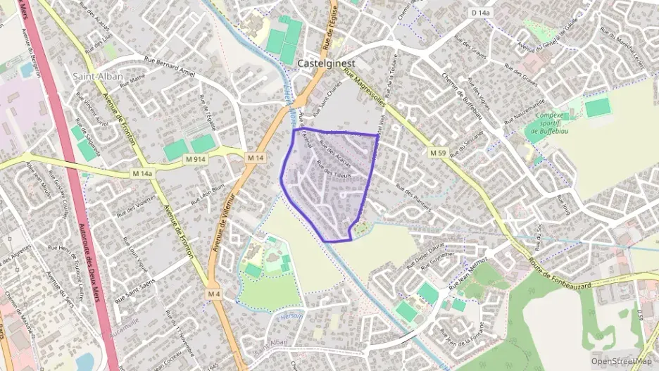 Appartement 84 m² quatre pièces à vendre à Castelginest