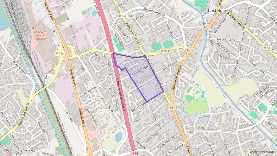 Appartement 31 m² deux pieces à vendre à Saint-Alban Appartement 31 m² deux pieces à vendre à Saint-Alban