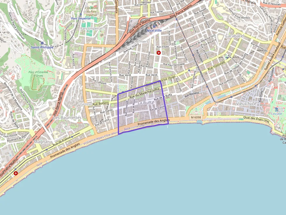 Appartement 106 m² quatre pièces à vendre à Nice