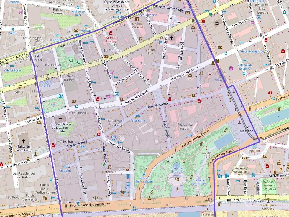 Appartement 78 m² trois pièces à vendre à Nice