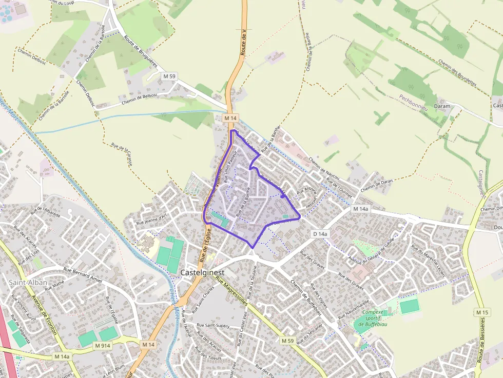 Appartement 93 m² trois pièces à vendre à Castelginest