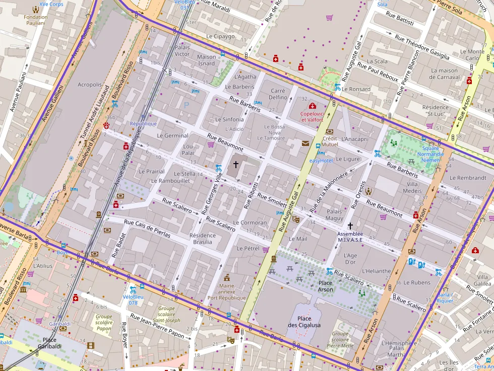 Appartement 21 m² une piece à vendre à Nice