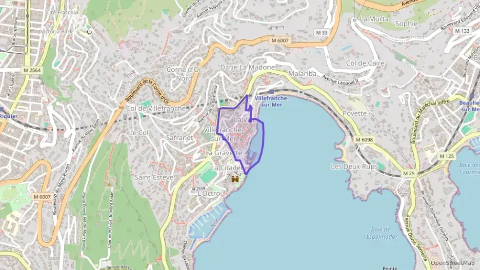 Appartement 36 m² deux pieces à vendre à Villefranche-sur-Mer