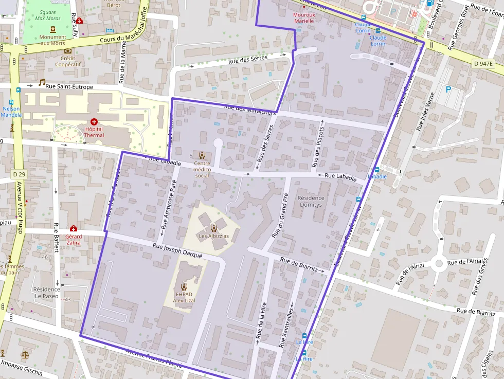 Appartement 44 m² deux pieces à vendre à Dax