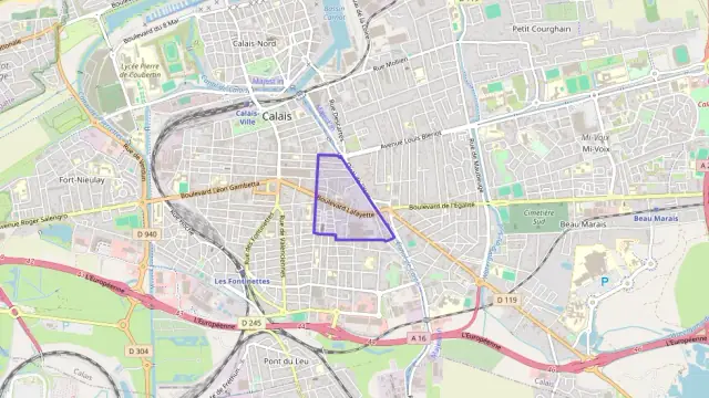 Appartement 44 m² deux pieces à vendre à Calais