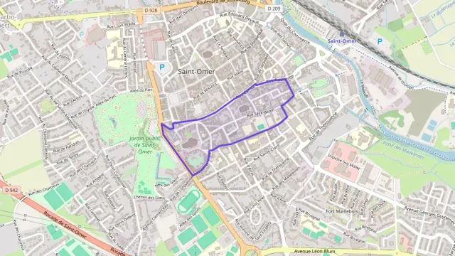 Appartement 87 m² quatre pièces à vendre à Saint-Omer