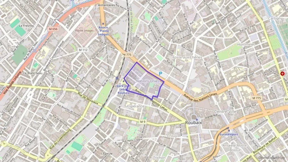 Appartement 50 m² une piece à vendre à Roubaix