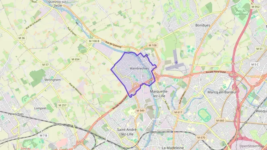 Appartement 78 m² deux pieces à vendre à Wambrechies