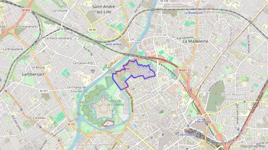 Appartement 46 m² deux pieces à vendre à Lille