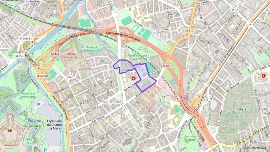Appartement 43 m² deux pieces à vendre à Lille