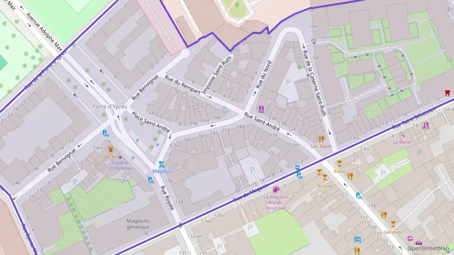 Appartement 35 m² une piece à vendre à Lille