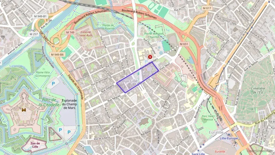 Appartement 45 m² deux pieces à vendre à Lille