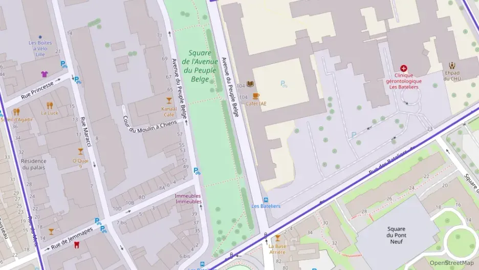 Appartement 59 m² une piece à vendre à Lille