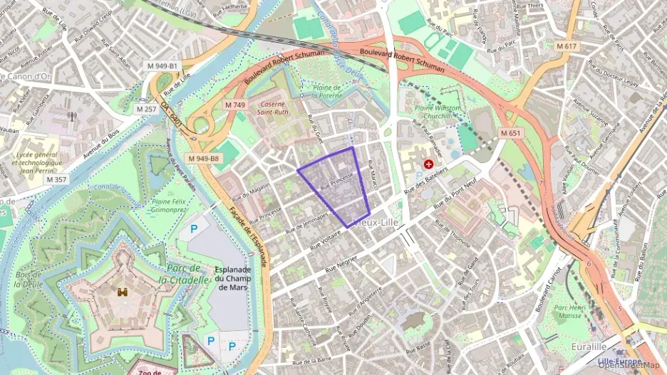 Appartement 60 m² deux pieces à vendre à Lille