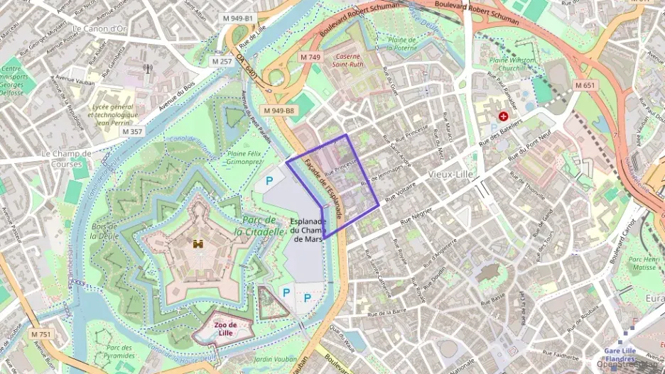 Appartement 80 m² cinq pièces à vendre à Lille Appartement 80 m² cinq pièces à vendre à Lille