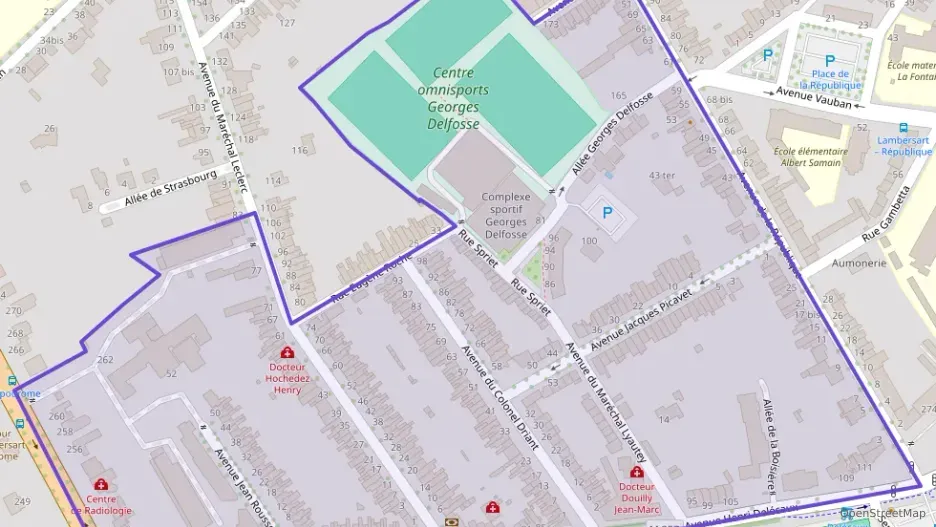 Appartement 76 m² trois pièces à vendre à Lambersart