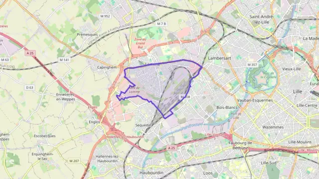 Appartement 40 m² une piece à vendre à Lille