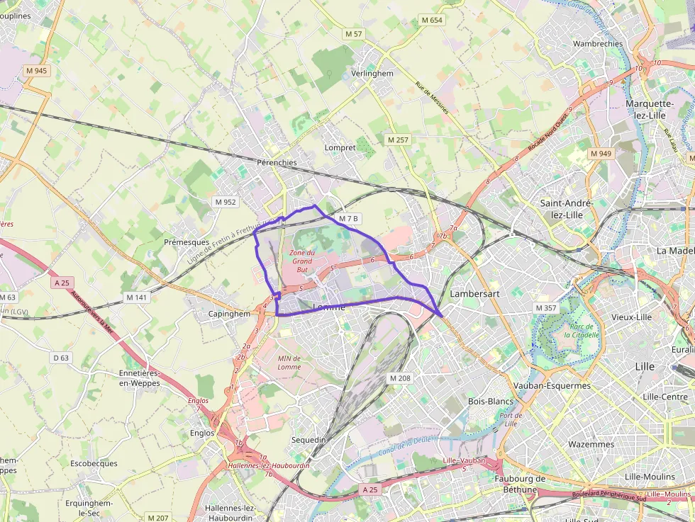 Appartement 72 m² trois pièces à vendre à Lille