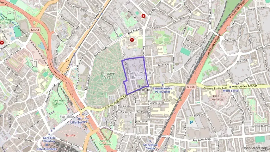 Appartement 51 m² deux pieces à vendre à Lille
