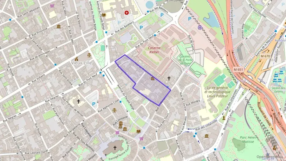 Appartement 60 m² deux pieces à vendre à Lille