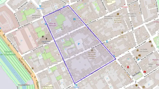 Appartement 30 m² une piece à vendre à Lille