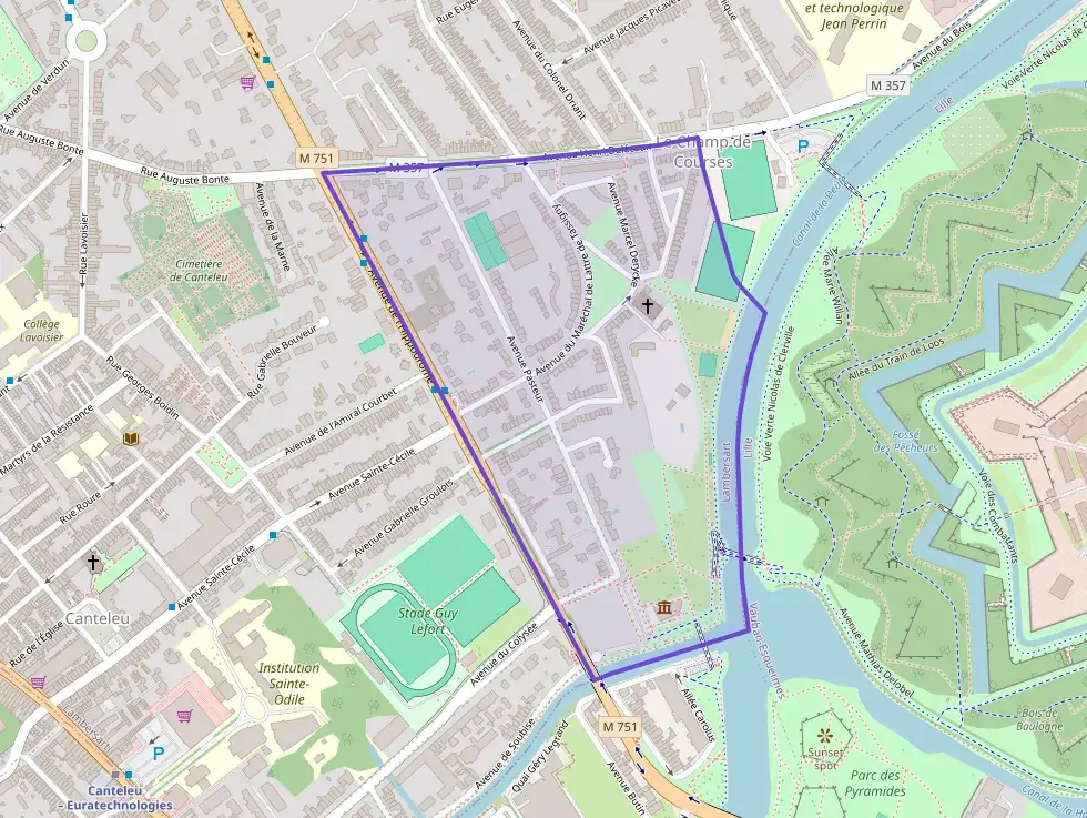 Appartement 70 m² quatre pièces à vendre à Lambersart