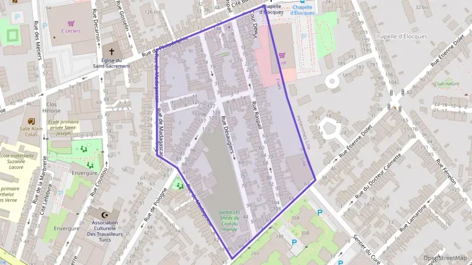 Appartement 40 m² deux pieces à vendre à Lille