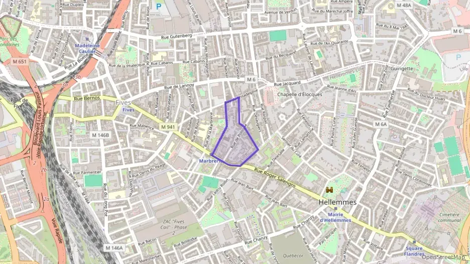 Appartement 50 m² trois pièces à vendre à Lille