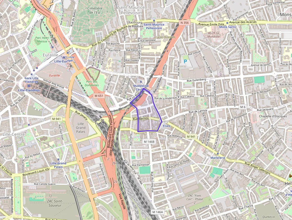 Appartement 37 m² deux pieces à vendre à Lille