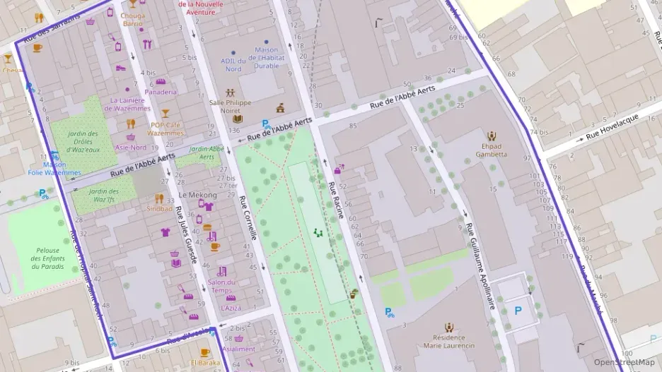 Appartement 48 m² deux pieces à vendre à Lille Appartement 48 m² deux pieces à vendre à Lille