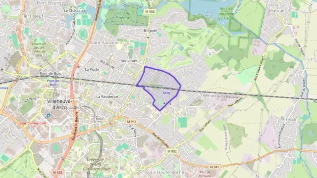 Appartement 72 m² trois pièces à vendre à Villeneuve-d`Ascq