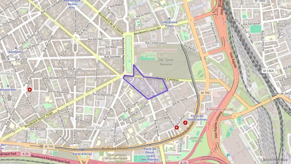 Appartement 85 m² quatre pièces à vendre à Lille