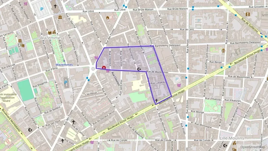 Appartement 26 m² une piece à vendre à Lille