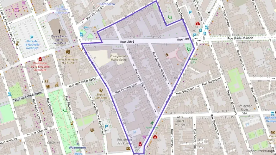 Appartement 70 m² trois pièces à vendre à Lille Appartement 70 m² trois pièces à vendre à Lille