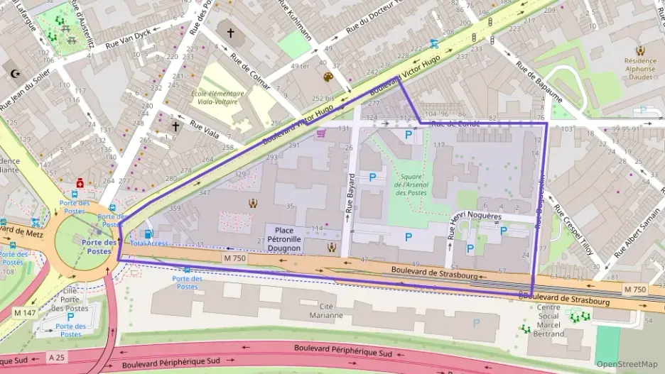 Appartement 82 m² quatre pièces à vendre à Lille