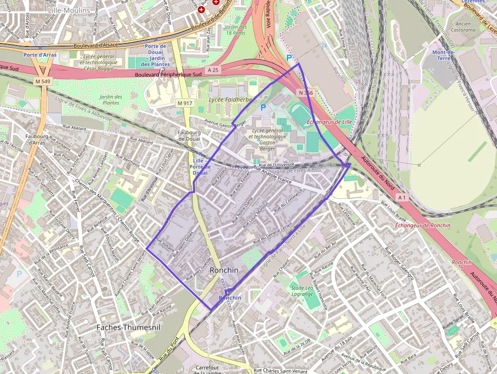 Appartement 44 m² deux pieces à vendre à Ronchin