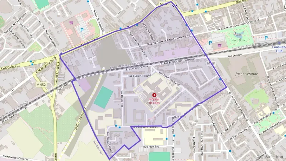 Appartement 48 m² trois pièces à vendre à Loos