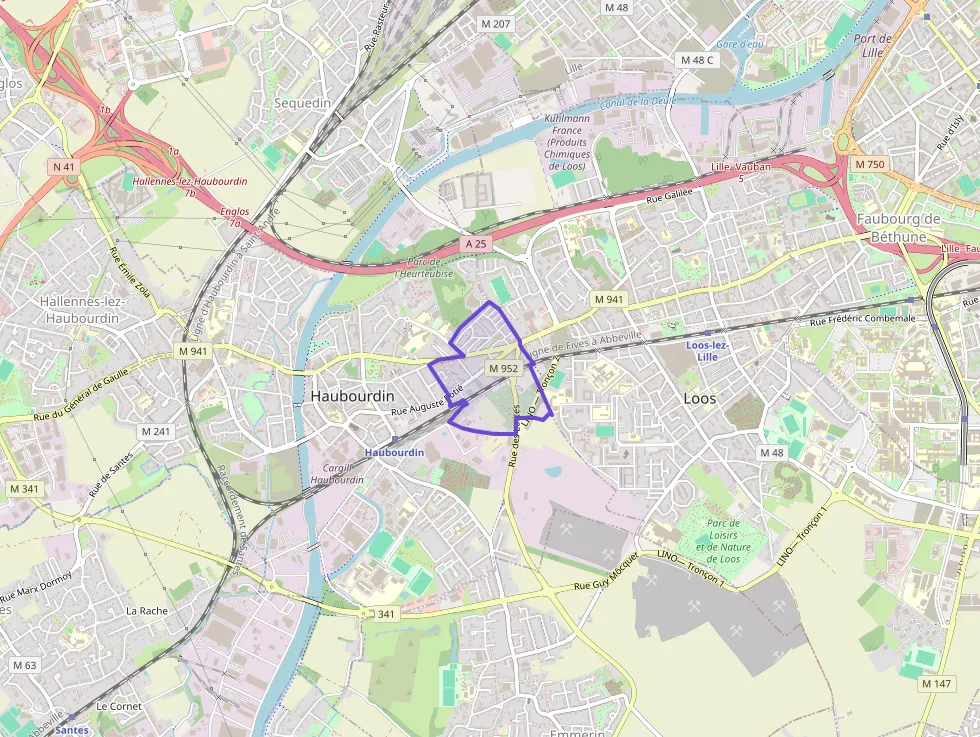 Appartement 72 m² trois pièces à vendre à Haubourdin
