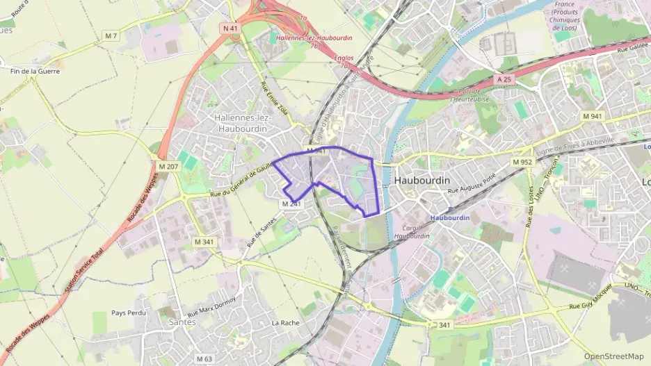 Appartement 54 m² deux pieces à vendre à Haubourdin