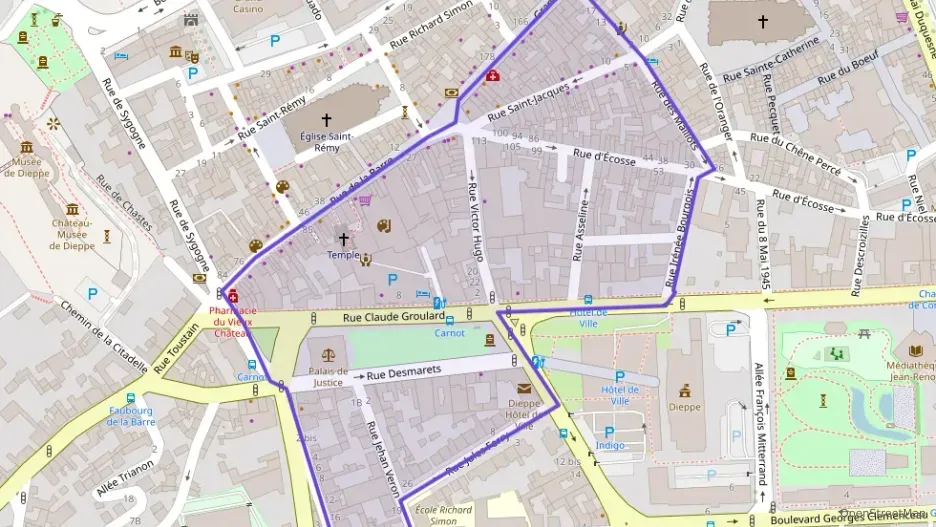 Appartement 57 m² quatre pièces à vendre à Dieppe Appartement 57 m² quatre pièces à vendre à Dieppe