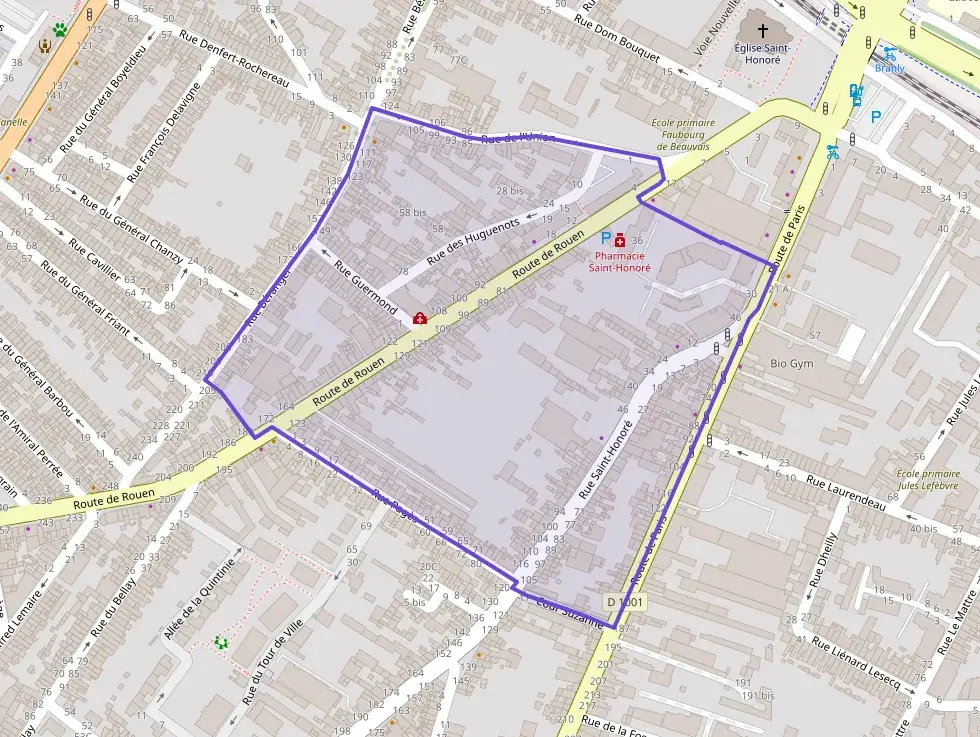 Appartement 40 m² trois pièces à vendre à Amiens