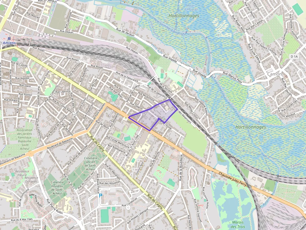 Appartement 19 m² deux pieces à vendre à Amiens