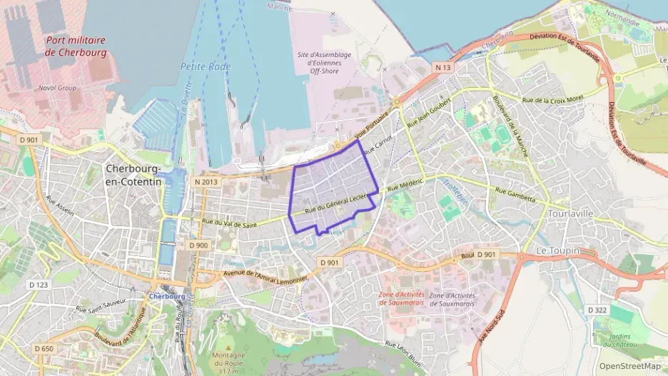 Appartement 45 m² deux pieces à vendre à Cherbourg-en-Cotentin