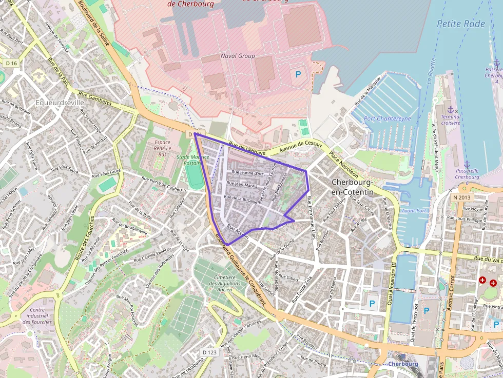 Appartement 47 m² trois pièces à vendre à Cherbourg-en-Cotentin